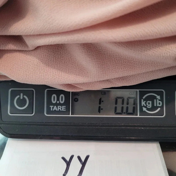 NWT Halogen Women's Wrap Dress Size XL Pink Polyester Solid Long Sleeves V-Neck - Picture 13 of 13